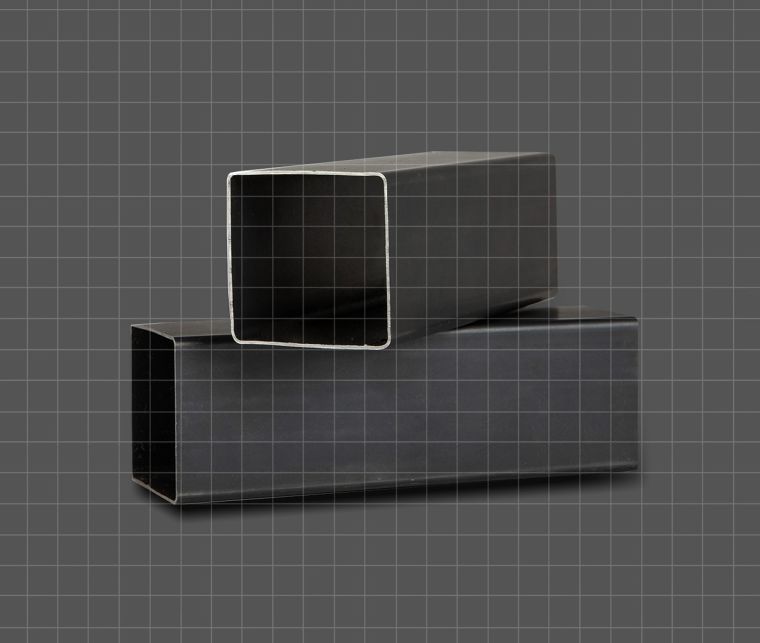 เหล็กกล่องเหลี่ยม และเหล็กกล่องแบน (Carbon Steel Tube & Rectangular Steel Tube) 
