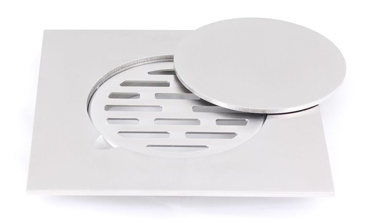 Floor Drain รุ่นหนา ระบบฝาปิด&nbsp;จาก Moonler Stainless
