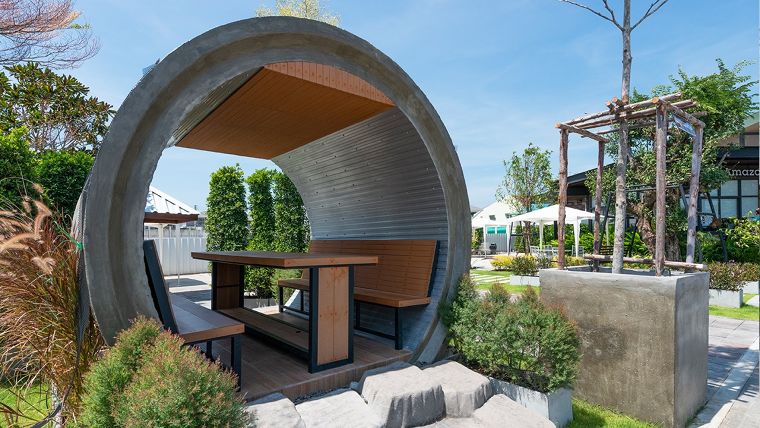 CCP Resort Concrete Pipe ท่อพักนักเดินทาง ภาพประกอบ