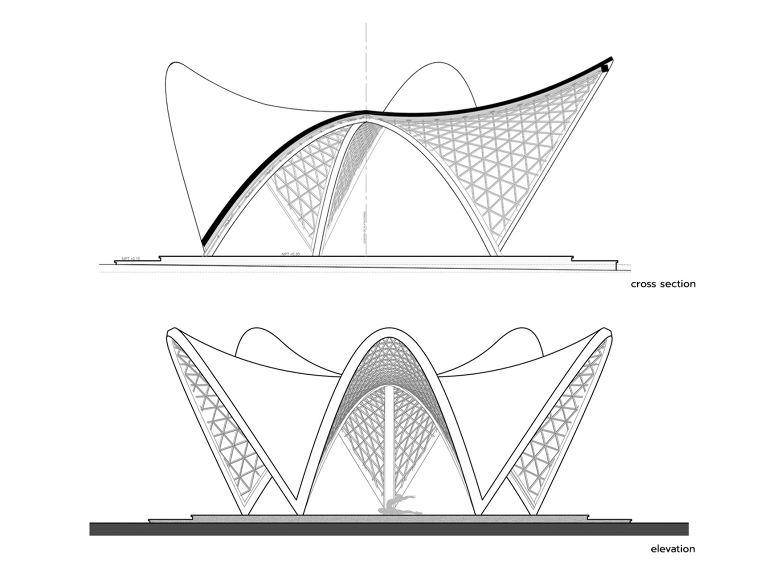 รายละเอียดการออกแบบ และติดตั้งสถาปัตยกรรมไม้ไผ่ Luum Temple : CO-LAB Design Office ภาพประกอบ