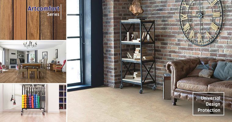 มอบความสวยงามแบบธรรมชาติและใช้ตกแต่งพื้นห้องได้แบบ Universal Design Protection กับ “พื้นไม้คอร์กรุ่น Artcomfort” จาก Wicanders by O2E Supply ภาพประกอบ