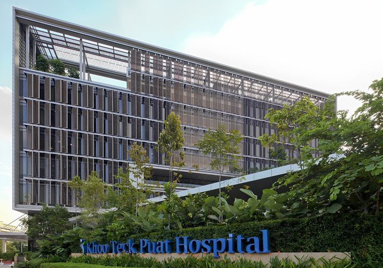 โรงพยาบาลในสวน Khoo Teck Puat Hospital (คูเต็กพวต) โมเดลการออกแบบอสังหาฯ คาร์บอนต่ำเพื่อสุขภาวะที่แท้จริง ภาพประกอบ