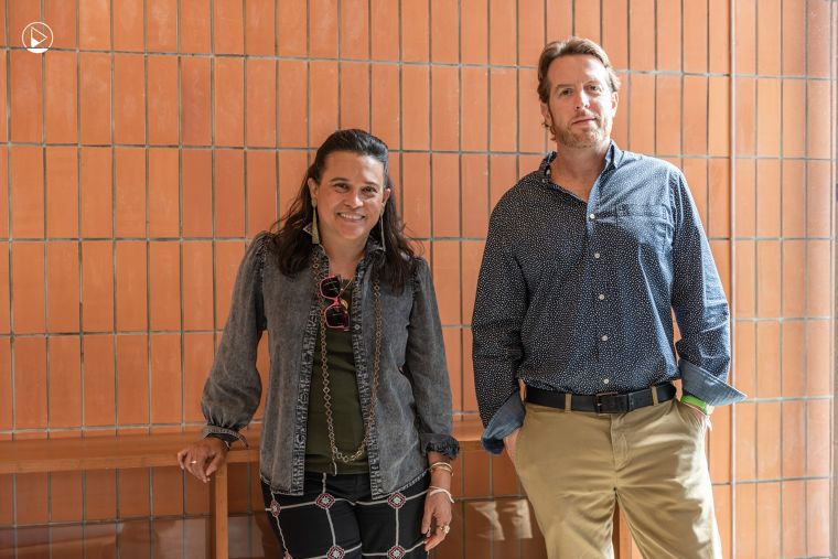 Malina Palasthira & John Erskine Founding Partner of Design-qua
