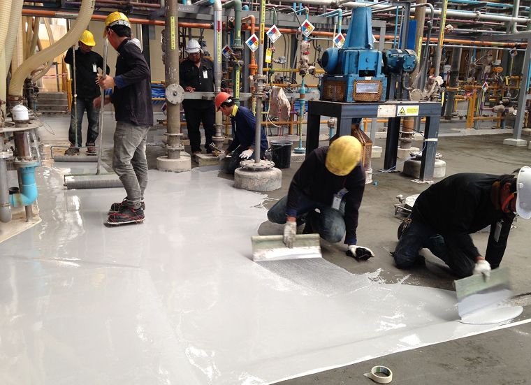 บริการเคลือบพื้นโรงงาน อาคาร พื้นอีพ็อกซี่(Epoxy) พื้นพียู(PU) พื้นสนามกีฬาทุกประเภท สนามเด็กเล่น กันซึมดาดฟ้า โดมโครงหลังคา ภาพประกอบ
