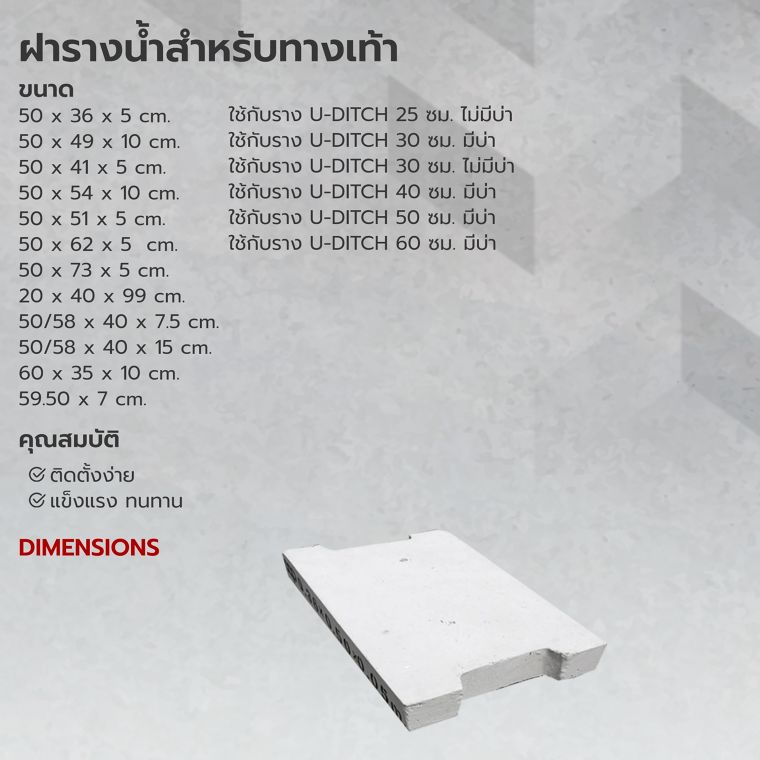 แจกลิส! รวมข้อมูลผลิตภัณฑ์คอนกรีตจาก CCP Pavingstone ภาพประกอบ