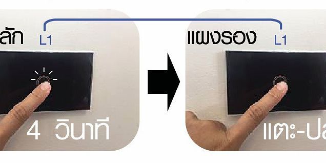 สวิตซ์อัจฉริยะ 2 ทาง อย่างง๊าย.....ง่าย  ง่ายได้อย่างใจ-เปลี่ยนได้ตามใจคิด ภาพประกอบ