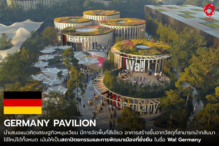 สำรวจแนวคิดการออกแบบ 10 Pavilion Highlight ในงาน World Expo 2025  ที่ผสมผสานนวัตกรรม ความยั่งยืน และวัฒนธรรมได้อย่างน่าสนใจ ภาพประกอบ