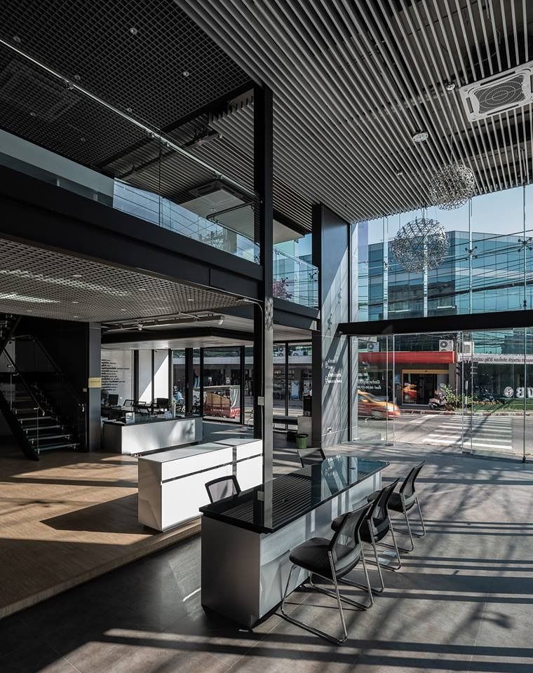 YONGKIT OFFICE BUILDING สำนักงานโครงสร้างเหล็ก สะท้อนอัตลักษณ์สถาปัตยกรรมที่เรียบง่าย  สร้างได้เร็วแม้ในพื้นที่จำกัด ภาพประกอบ