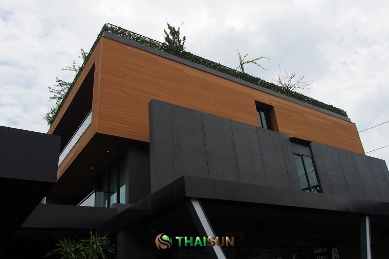 ตกแต่งผนังให้มีบรรยากาศกลมกลืนกับธรรมชาติ ด้วยไม้ผนัง รุ่น Elegant จาก THAISUN ภาพประกอบ