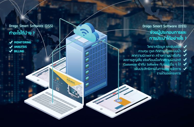 “Drago Smart Software” ที่ช่วย Take care เรื่องระบบน้ำประปา สำหรับผู้ประกอบการและการประปา  ภาพประกอบ