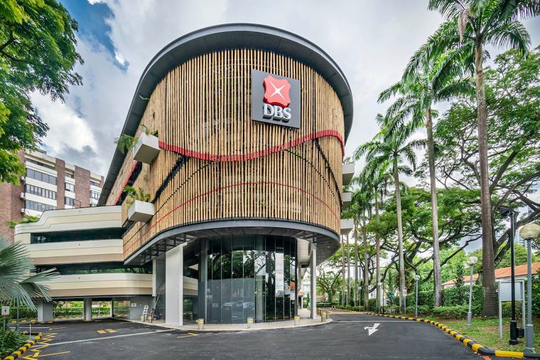 ธนาคาร DBS สิงคโปร์ ต้นแบบ Net Zero Building ที่เลือกวัสดุ Low Carbon ภาพประกอบ