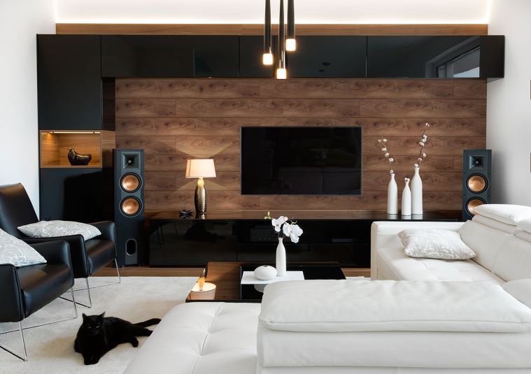 ตกแต่ง Built-in ผนังห้องรับแขกให้ดูโดดเด่น ด้วยไม้ลามิเนตที่มีลวดลายเสมือนไม้จริง | Wazzadu ตกแต่ง Built-In ผนังห้องรับแขกให้ดูโดดเด่น ด้วยไม้ลามิเนตที่มีลวดลายเสมือนไม้จริง | Wazzadu