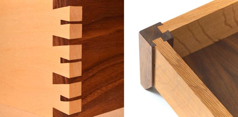 การเข้าไม้แบบเดือยหางเหยี่ยว (The Dovetail Wood Joint) &nbsp;รูปภาพ:https://www.pinterest.com/pin/AZUviJ1v8MOP4dq00YTWdsq28r6wGCSJTwbC2pfjj6KujtbKvvyndA4/https://www.pinterest.com/pin/533676624589489772/