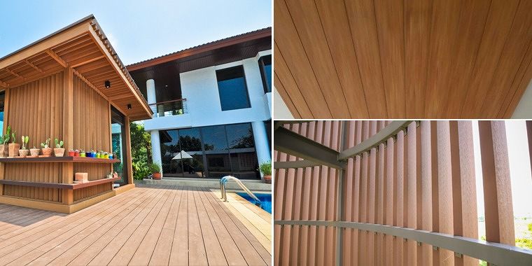 ตกแต่งบ้านพักอาศัย ให้กลายเป็นพื้นที่สีเขียว ภายใต้แนวความคิดรักษ์โลก กับไม้สังเคราะห์ (WPC) ภาพประกอบ