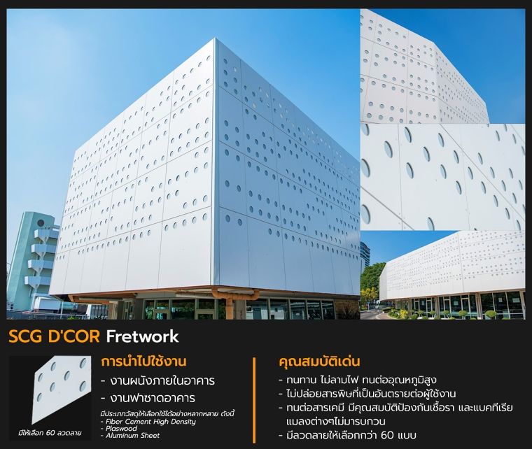 ไอเดียการเลือกใช้วัสดุตกแต่งผนัง และเปลือกอาคาร (Wall & Facade) สำหรับงานสถาปัตยกรรมที่ต้องการเอกลักษณ์เฉพาะตัว ภาพประกอบ