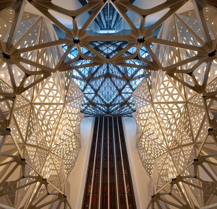 "Morpheus Hotel" โรงแรมที่ออกแบบโดย Zaha Hadid กับแนวคิดทางสถาปัตยกรรมที่ได้มาจากการแกะสลักหยกของจีน ภาพประกอบ
