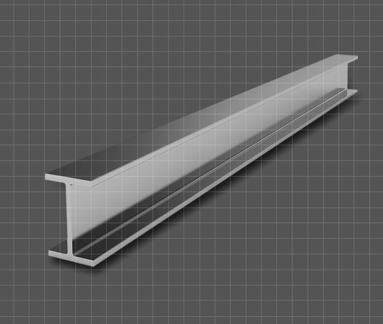 เหล็กไอบีม&nbsp;(I-Beam)
