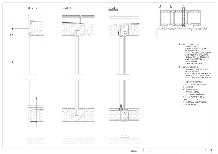 "Glass Pavilion" สถาปัตยกรรมต้นแบบกับการใช้วัสดุกระจก เพื่อค้นหาสภาวะอยู่สบาย ท่ามกลางบริบททะเลทราย ภาพประกอบ