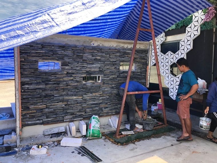 ม่านน้ำหินกาบดีไซน์เหนือกาล ความนิยมไม่เสื่อมคลาย  ภาพประกอบ