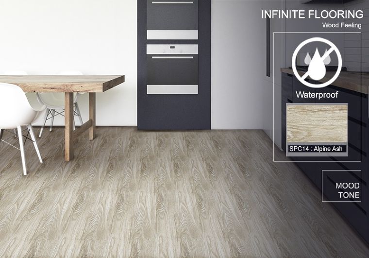 กระเบื้องไวนิลปูพื้นลายไม้ Alpine  Ash คุณภาพดีตอบโจทย์ ‘ทุกความรู้สึก’ ในบ้านได้ ‘ครบทุกพื้นที่’ ภาพประกอบ