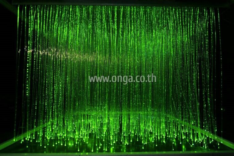 โคมไฟระย้าเปลี่ยนสี (Fiber optic chandelier)  ภาพประกอบ