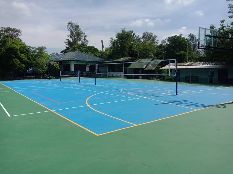 บริการเคลือบพื้นโรงงาน อาคาร พื้นอีพ็อกซี่(Epoxy) พื้นพียู(PU) พื้นสนามกีฬาทุกประเภท สนามเด็กเล่น กันซึมดาดฟ้า โดมโครงหลังคา ภาพประกอบ