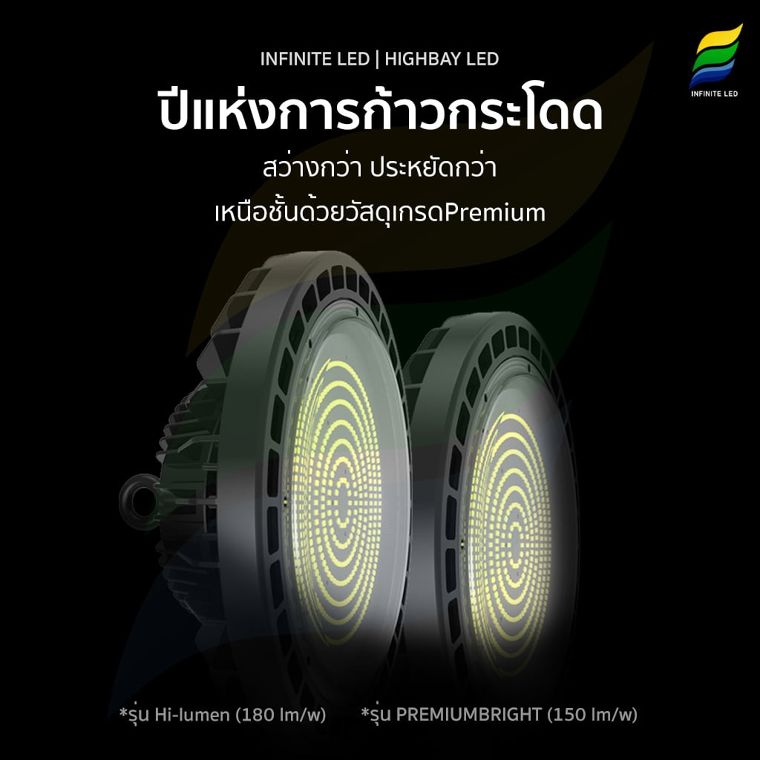 โคมไฟไฮเบย์ INFINITE แอลอีดี  HIGHBAY LED ภาพประกอบ