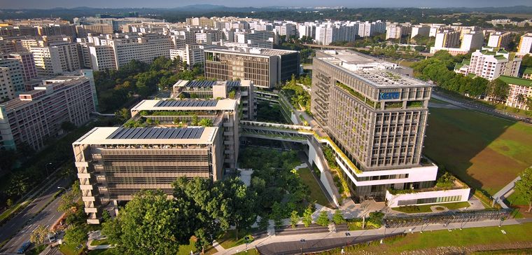 โรงพยาบาลในสวน Khoo Teck Puat Hospital (คูเต็กพวต) โมเดลการออกแบบอสังหาฯ คาร์บอนต่ำเพื่อสุขภาวะที่แท้จริง ภาพประกอบ