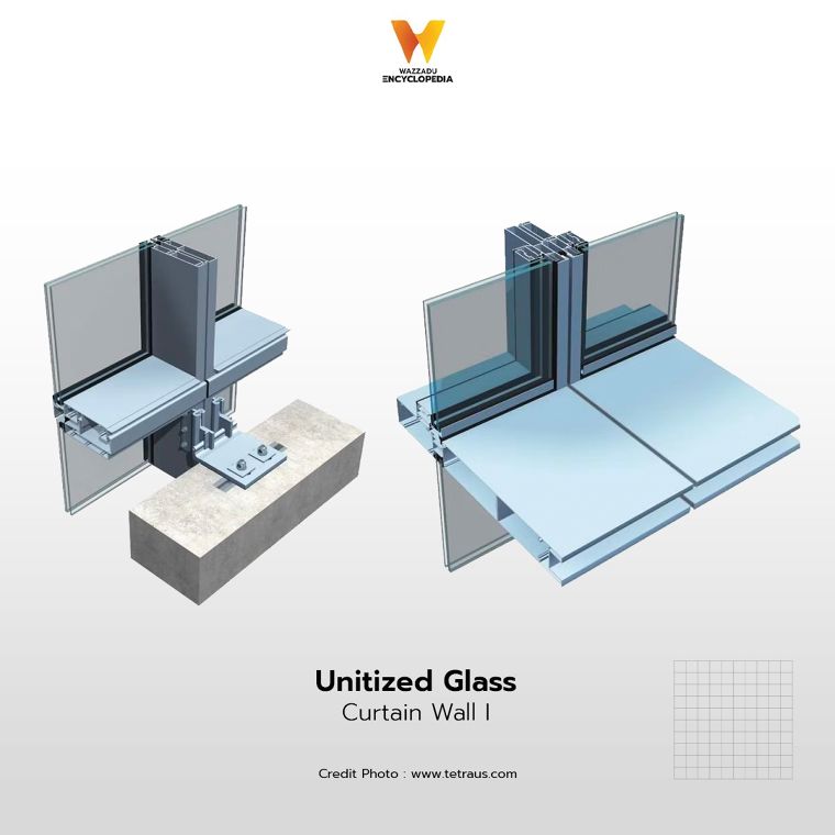 รวมภาพดีเทล Curtain Wall ในงานสถาปัตยกรรม ภาพประกอบ