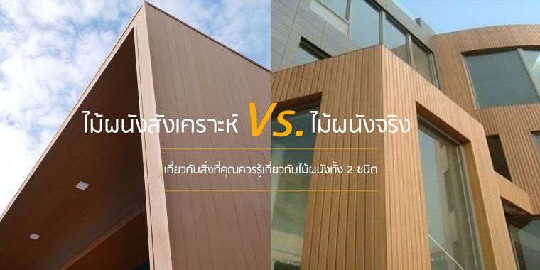 ไม้ผนังสังเคราะห์ Vs. ไม้ผนังจริง เกี่ยวกับสิ่งที่คุณควรรู้เกี่ยวกับไม้ผนังทั้ง 2 ชนิด ภาพประกอบ