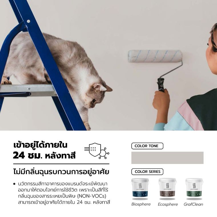 นวัตกรรมสีทาอาคารจากธรรมชาติ กับ 4 คุณสมบัติพิเศษ ที่ถูกพัฒนาเพื่อให้ตอบโจทย์ Well Being Life ส่งเสริมคุณภาพชีวิตในการอยู่อาศัยที่ดี ภาพประกอบ