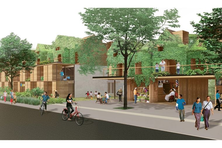 WVT Sustainable Corporate Social Housing: โครงการปรับปรุงอพาร์ทเม้นท์พนักงานโรงงานอุตสาหกรรม ในจังหวัดสมุทรสาคร ภาพประกอบ