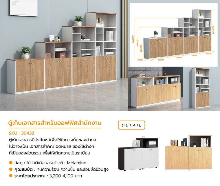รายละเอียดข้อมูลสินค้า >>ตู้โชว์ SKU : 30432
