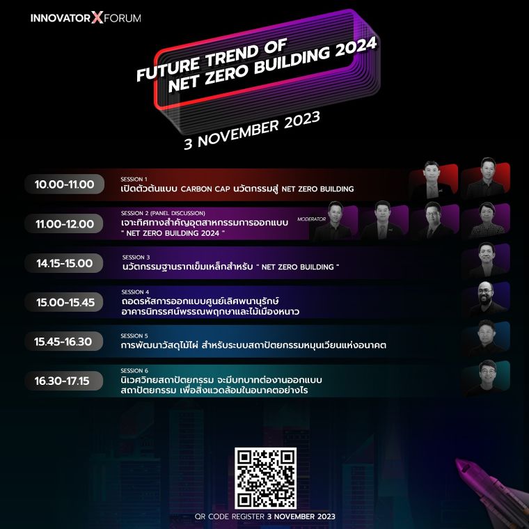 Future Building And Architecture Innovation 2024 งานสัมมนาที่รวมเรื่องนวัตกรรมด้านสถาปัตยกรรมและอาคารไว้ในงานเดียว ถึง 3 วันเต็ม!!!  ภาพประกอบ