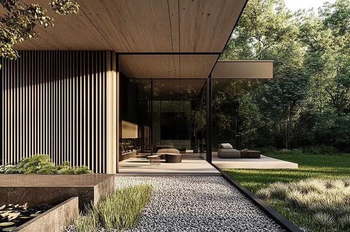 แต่งบ้านสไตล์มินิมอลด้วยไม้ระแนงเทียม โมเดิร์น สุดชิค เหตุผลที่ไม้ระแนงเทียม ตอบโจทย์การตกแต่งบ้านสไตล์ Minimalist ภาพประกอบ