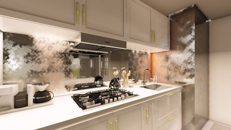 เติมเต็มงานตกแต่งบ้านสไตล์ Industrial ด้วย กระจก Art Mirror เสน่ห์ที่ซ่อนอยู่ภายใต้ลวดลายคราบสนิม ภาพประกอบ