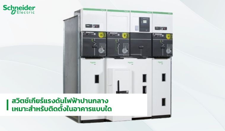 สวิตช์เกียร์แรงดันไฟฟ้าปานกลาง เหมาะสำหรับติดตั้งในอาคารแบบใด ภาพประกอบ