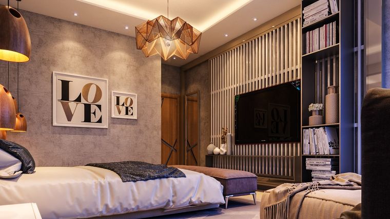 ออกแบบแสงสว่างสำหรับการพักผ่อน ด้วยแนวทางการตกแต่งแบบ Modern luxury ที่ให้ความรู้สึกหรูหรา และอบอุ่น ภาพประกอบ