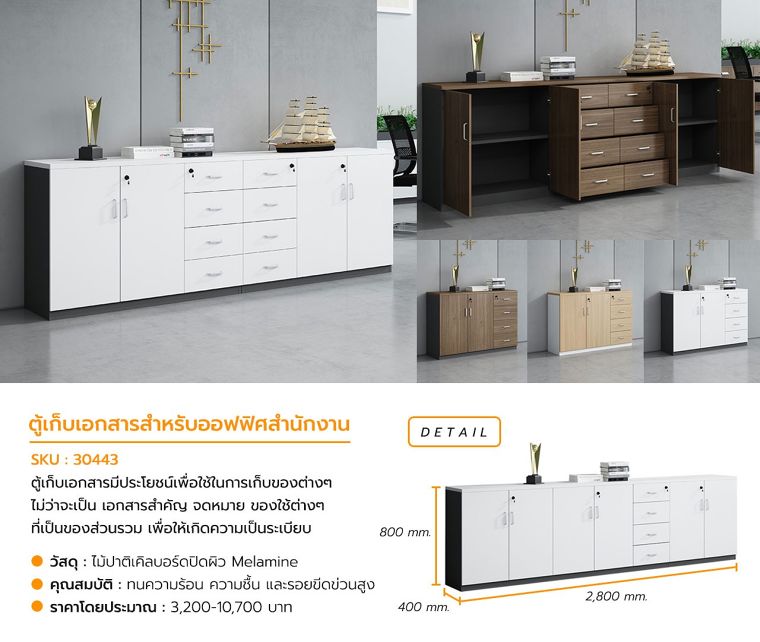 รายละเอียดข้อมูลสินค้า >>&nbsp;ตู้โชว์ SKU : 30443
