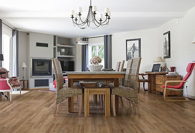 อีกคุณสมบัติสุดเจ๋ง!! ของพื้นไม้คอร์ก “Prime Hickory” ช่วยลดความเสียหายไม่ให้สิ่งของแตกหัก เมื่อตกลงบนพื้น ภาพประกอบ