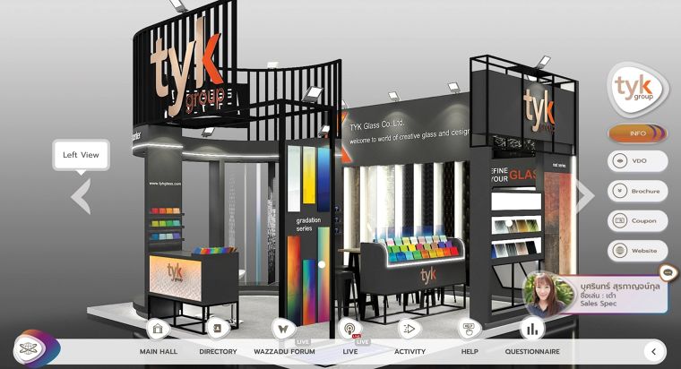 Virtual Exhibition : Glassfrom By TYK Group ภาพประกอบ