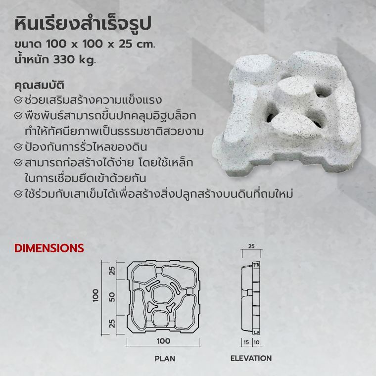 แจกลิส! รวมข้อมูลผลิตภัณฑ์คอนกรีตจาก CCP Pavingstone ภาพประกอบ