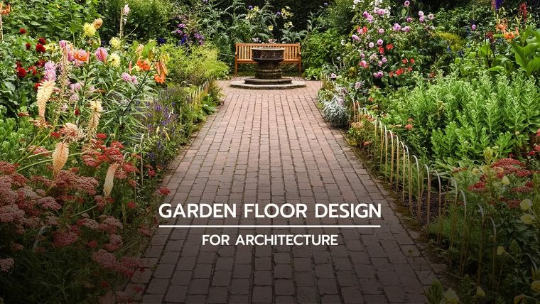 หลักการออกแบบ และวิธีการปูพื้นทางเดินในสวน (Garden floor design for Architecture) ภาพประกอบ