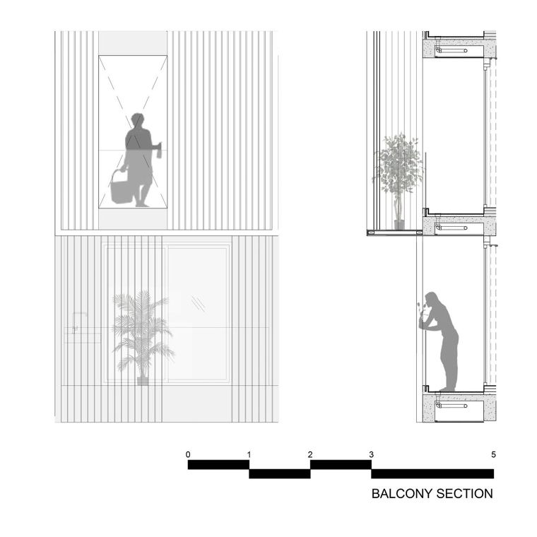 โครงการ Hachi Serviced Apartment by Octane Architect and Design ภาพประกอบ
