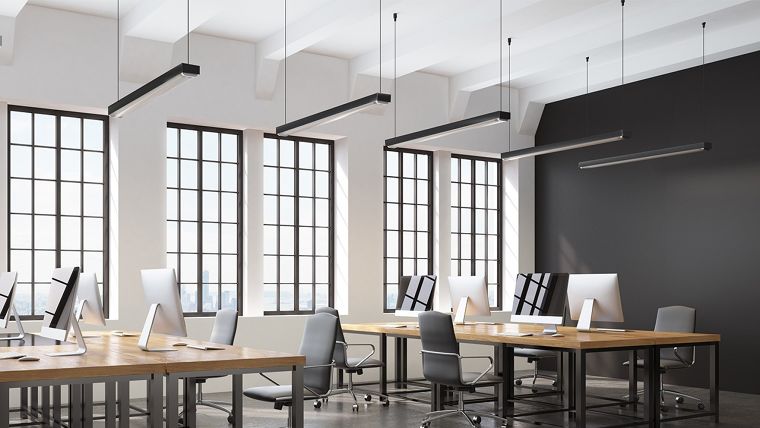 กระจายแสงสว่างได้ทั่วถึง กับฟังก์ชันแสง Uplight & Downlight จากชุดโคมไฟ LED Suspension Light  รุ่น DB66A-42W ภาพประกอบ