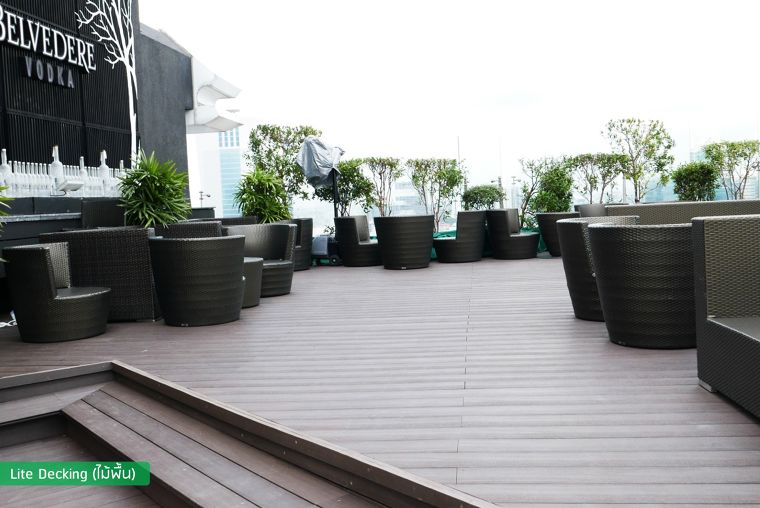 เปรียบเทียบกันให้ชัด ระหว่างไม้พื้น Lite Decking รูปแบบ M Shape กับไม้พื้นธรรมดาทั่วไป ภาพประกอบ