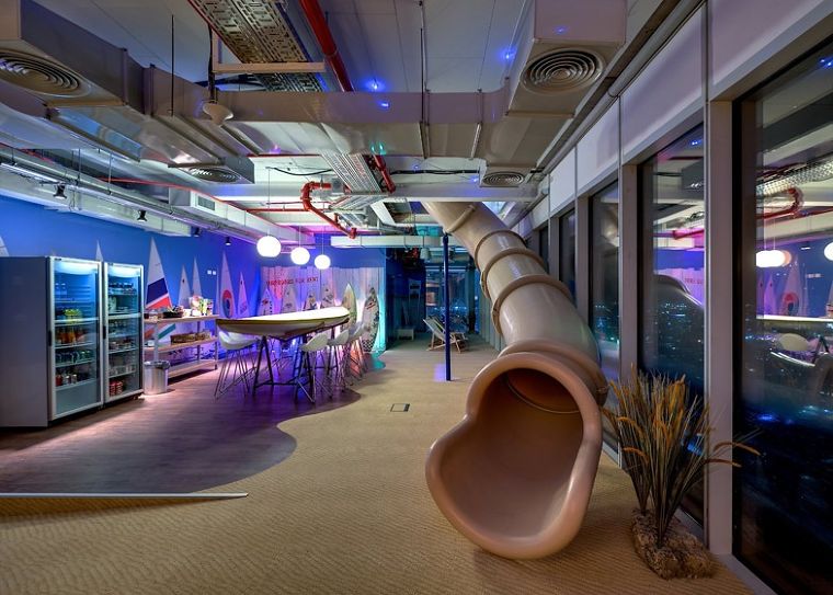 GOOGLE TEL AVIV, ISRAELรูปภาพประกอบจาก :&nbsp;www.dezeen.com