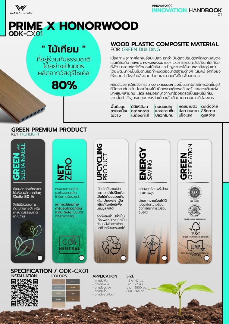 Innovation Handbook For Green Building ภาพประกอบ