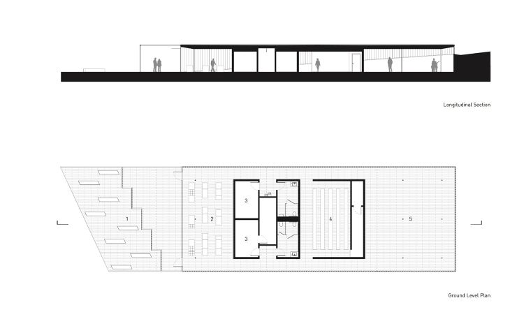 "Magnolia Mound Visitors Center" อาคารกระจกที่ออกแบบ Element เพื่อแสดงถึงการเคารพเป็นหนึ่งเดียวกับบริบทโดยรอบ ภาพประกอบ