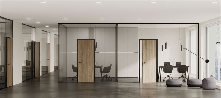 ดีเทลการออกแบบห้องทำงานและห้องประชุมกระจกเก็บเสียง สำหรับ Smart Office ยุคใหม่ (Acoustic Glass Partition Detail Design) ภาพประกอบ